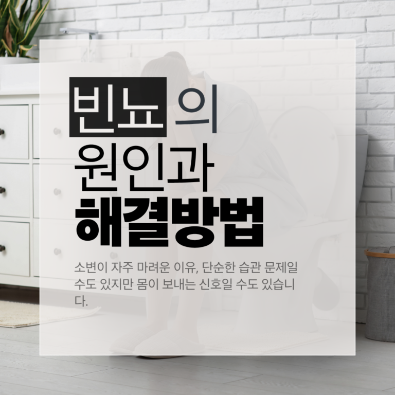 소변 자주 마려운 이유와 당뇨병 전립선비대증 경고 신호를 담은 by newsify의 건강 인포그래픽 썸네일